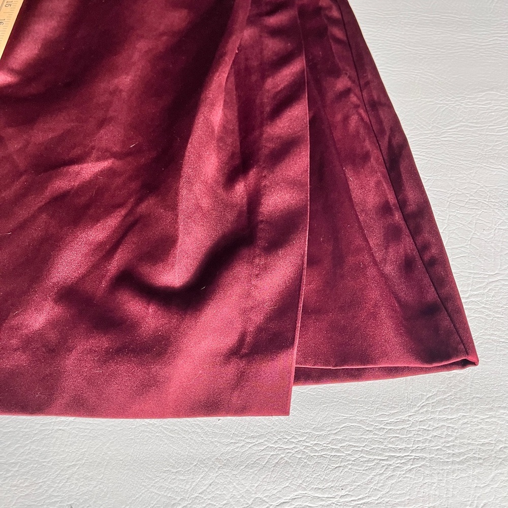 NBD Revolve Wine Red Burgundy Mini Dress NWT (flawed) XS - Picture 3 of 11